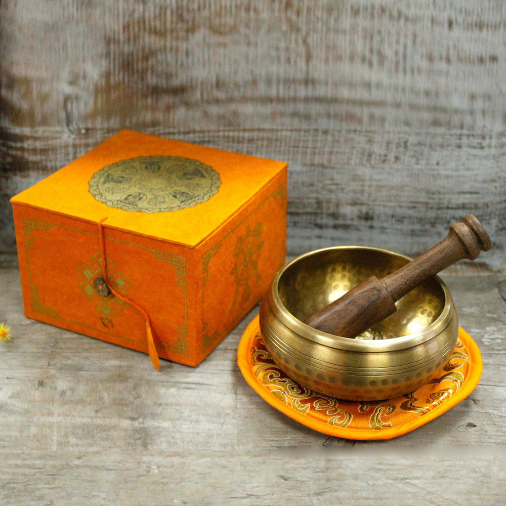 Five Buddha Singing Bowl Set