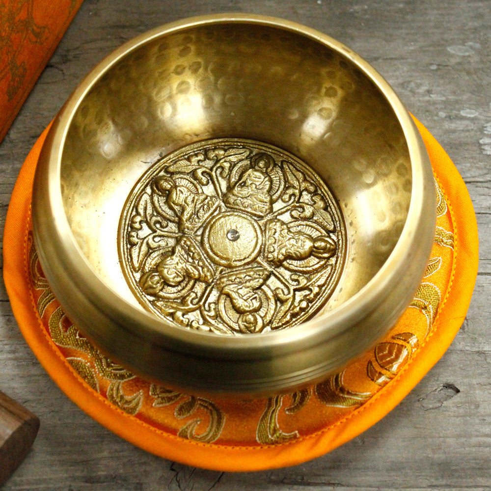 Five Buddha Singing Bowl Set