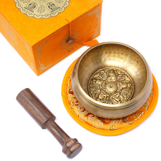 Five Buddha Singing Bowl Set