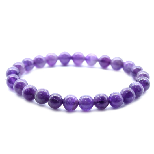 Power Bracelet - Calmness & Clarity (Amethyst)