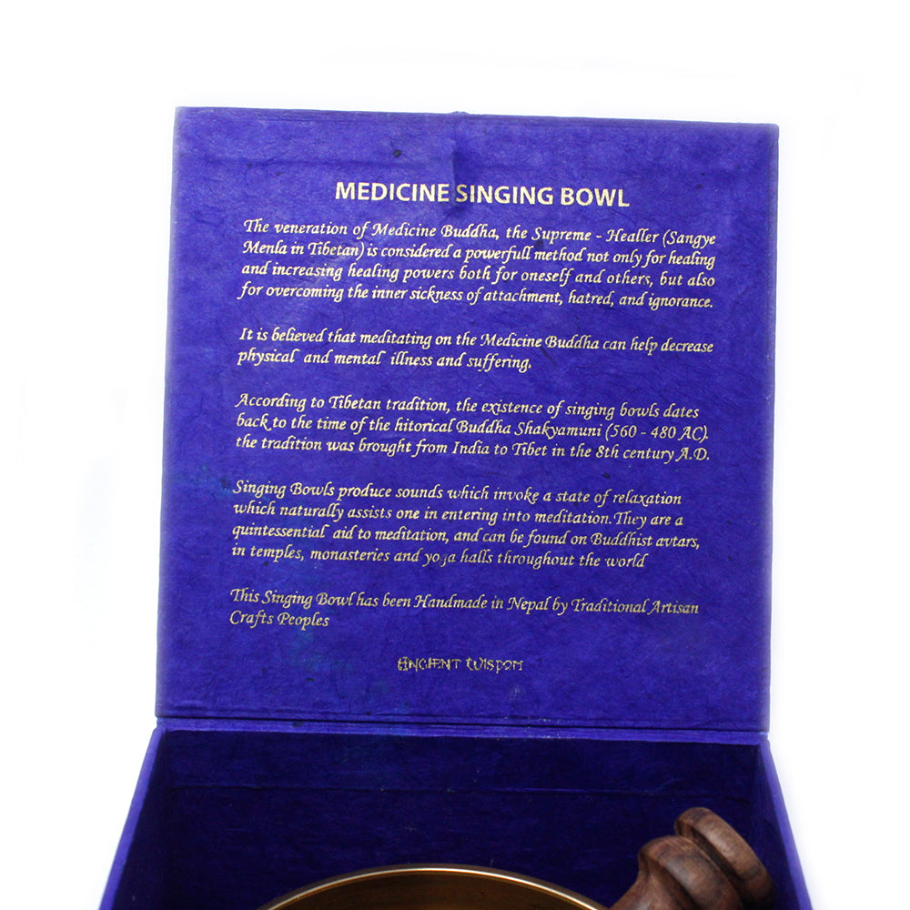 Medicine Buddha Singing Bowl Set