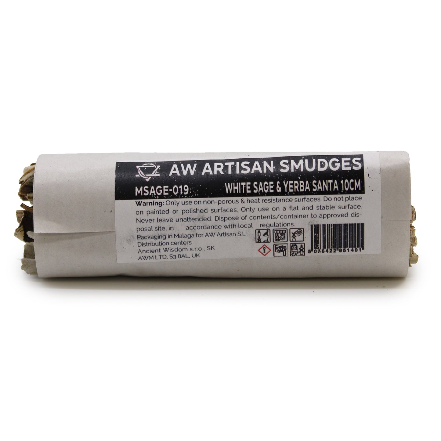 Smudge Stick - White Sage & Yerba Santa 10cm