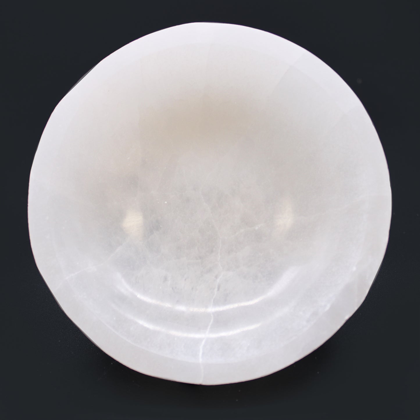 Selenite Round Bowl - 15cm