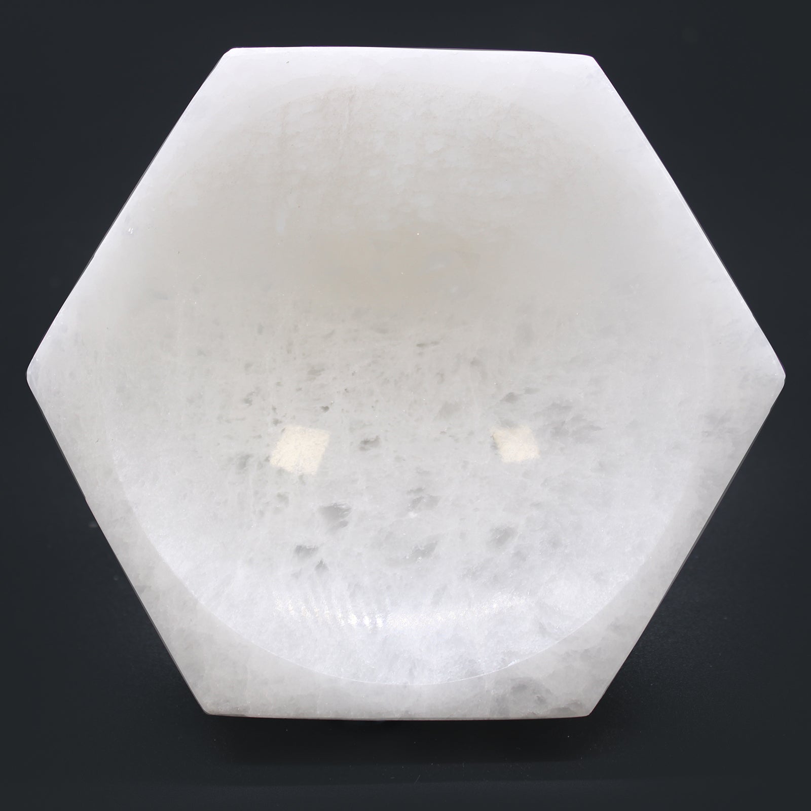 Selenite Hexagon Bowl - 15cm