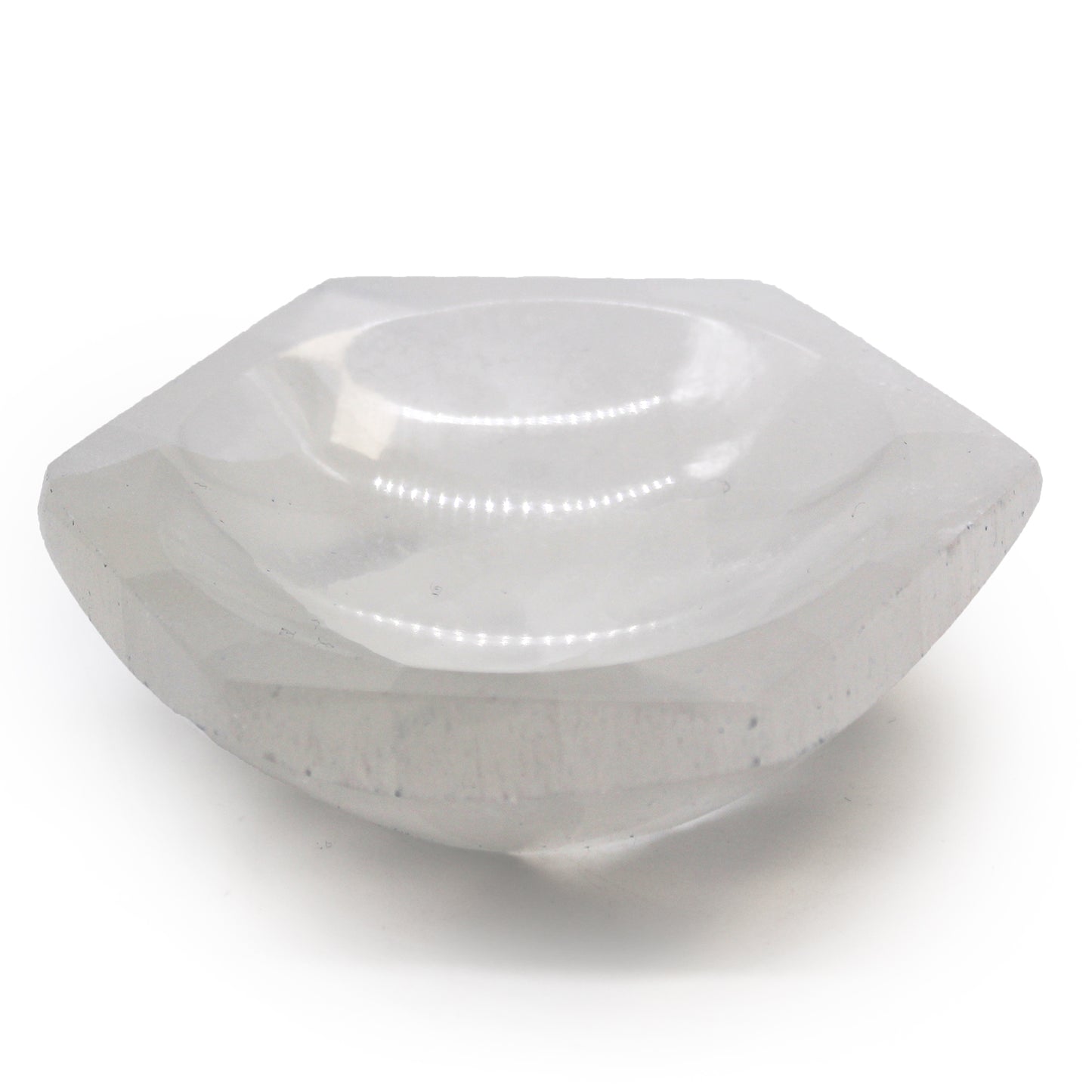 Selenite Hexagon Bowl - 10cm