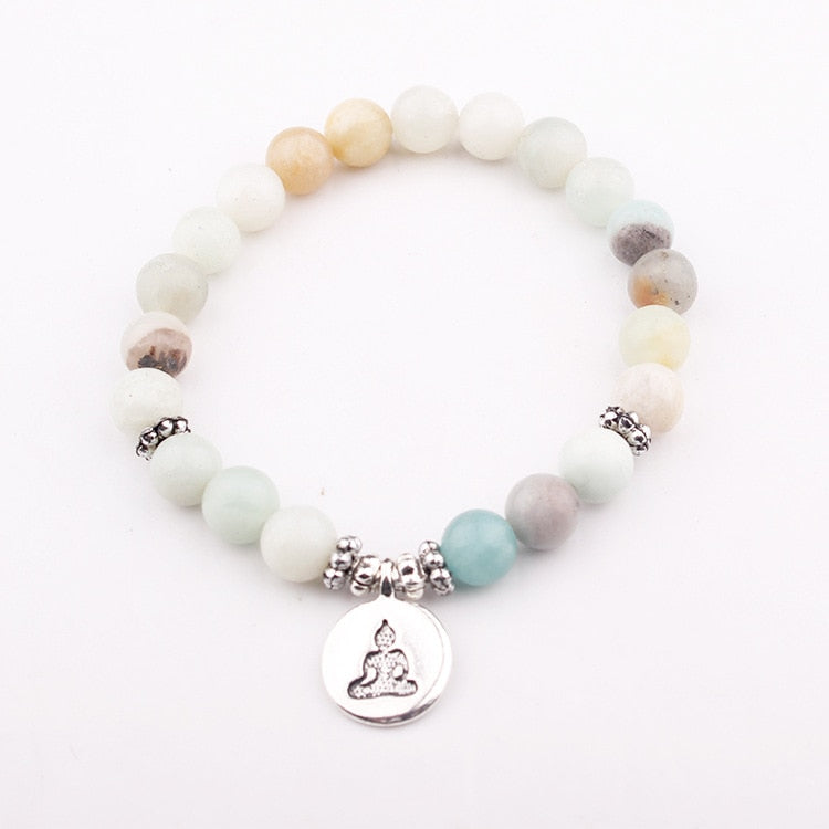 Amazonite Namaste Bracelet