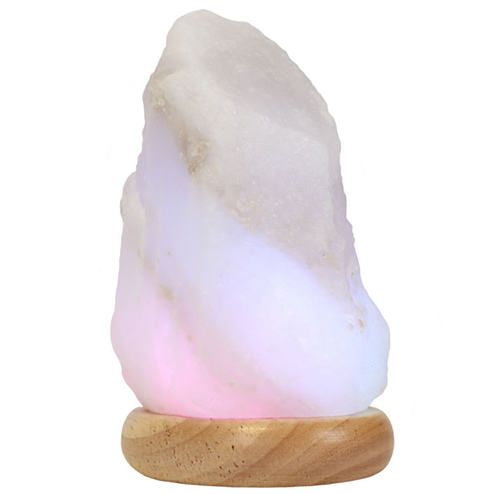 1.5-2kg Colour Changing White Himalayan Salt Lamp