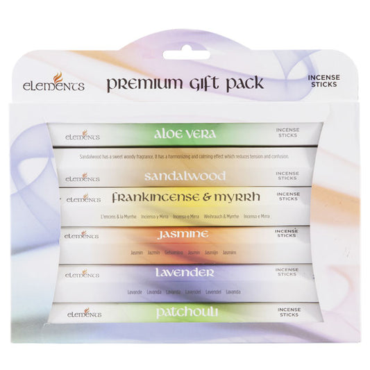 Elements Premium Fragrances Incense Gift Pack