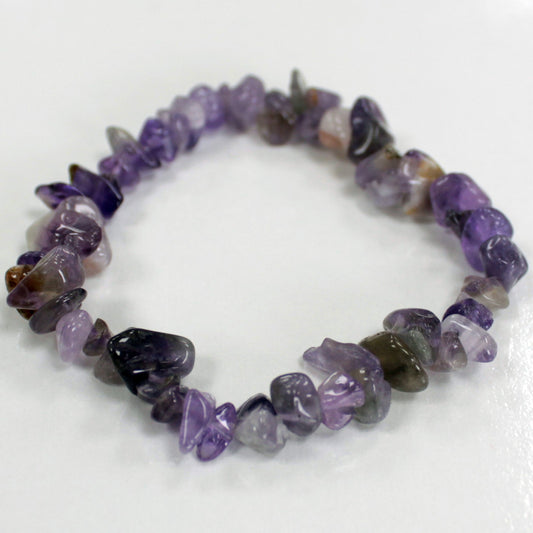 Crystal Chip Bracelet - Various Stone Types