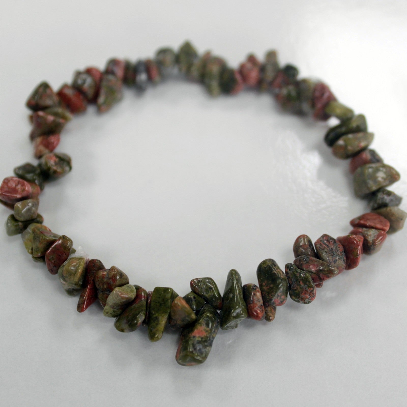 Crystal Chip Bracelet - Various Stone Types