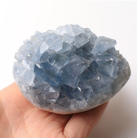 Madagascan Celestite Crystal Geode