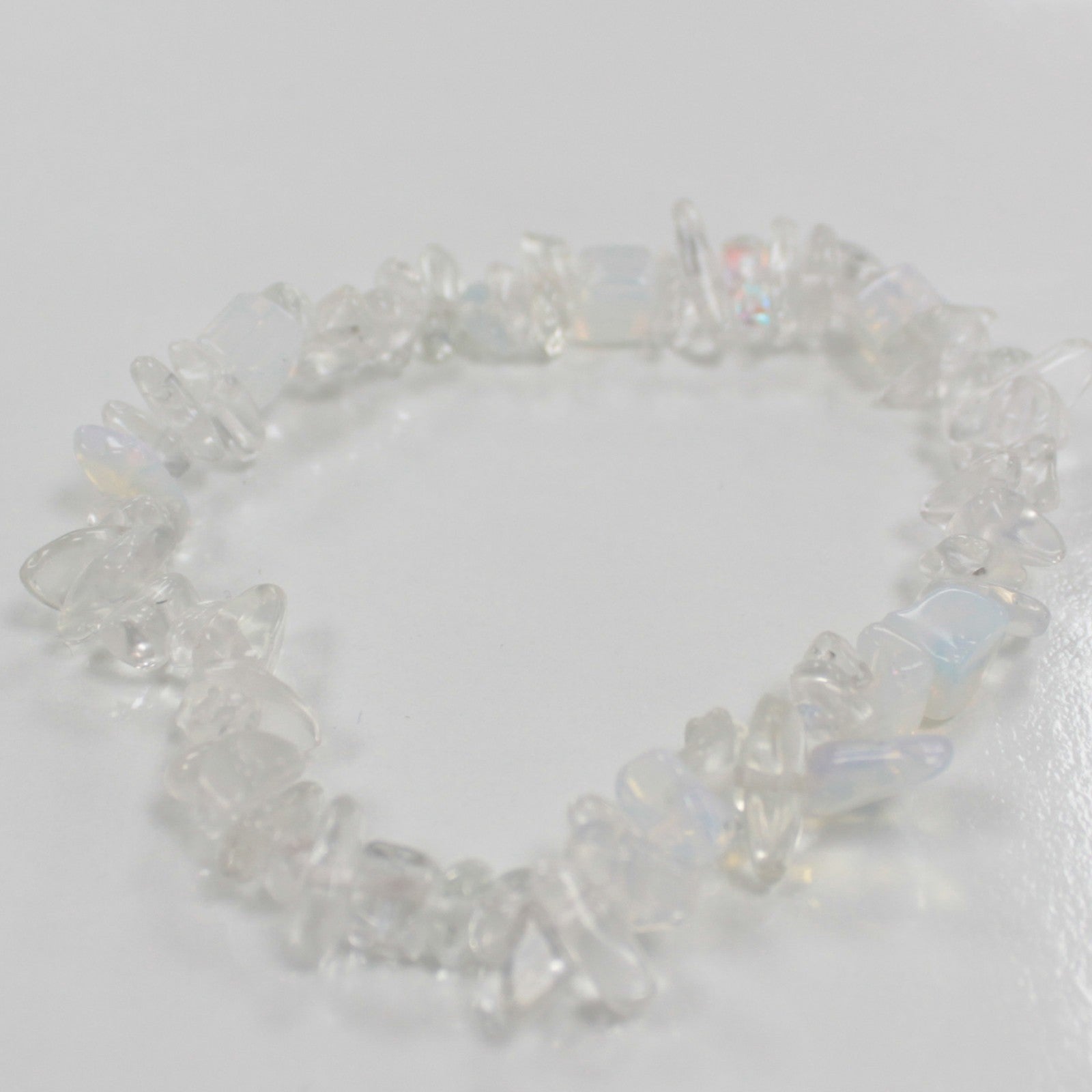 Crystal Chip Bracelet - Various Stone Types