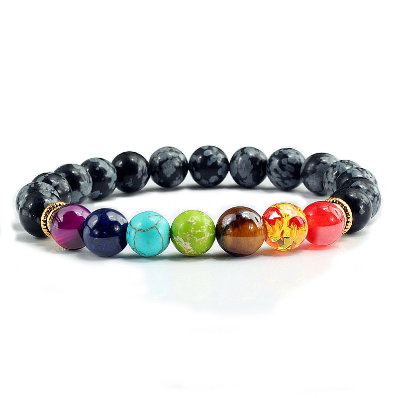 7 Chakra Stone Bracelet