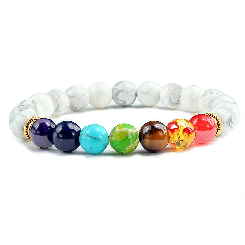 7 Chakra Stone Bracelet