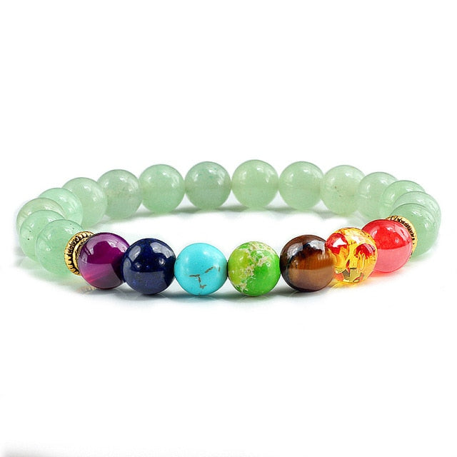 7 Chakra Stone Bracelet