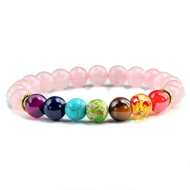 7 Chakra Stone Bracelet