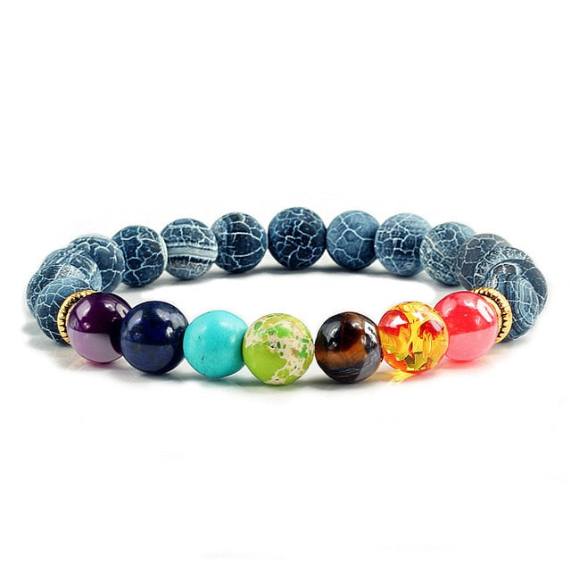 7 Chakra Stone Bracelet