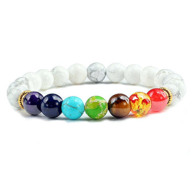 7 Chakra Stone Bracelet