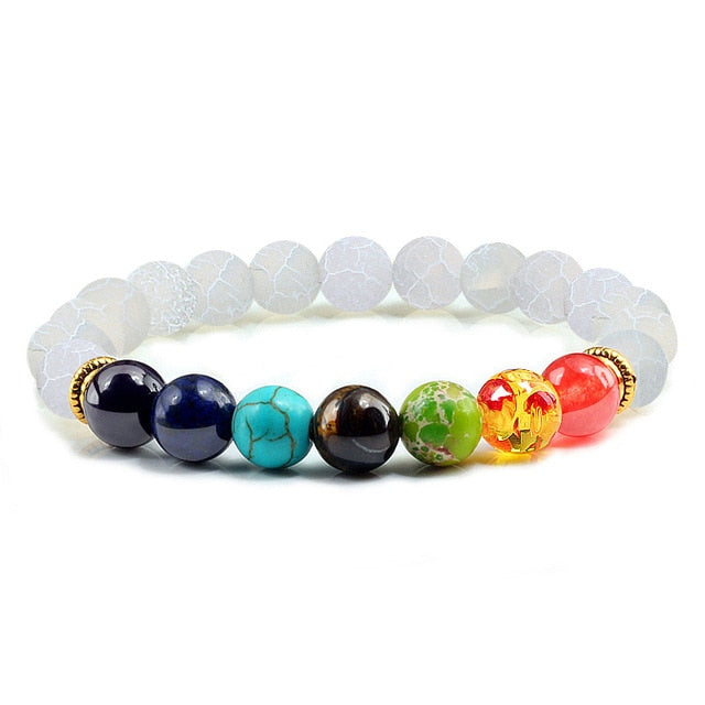 7 Chakra Stone Bracelet