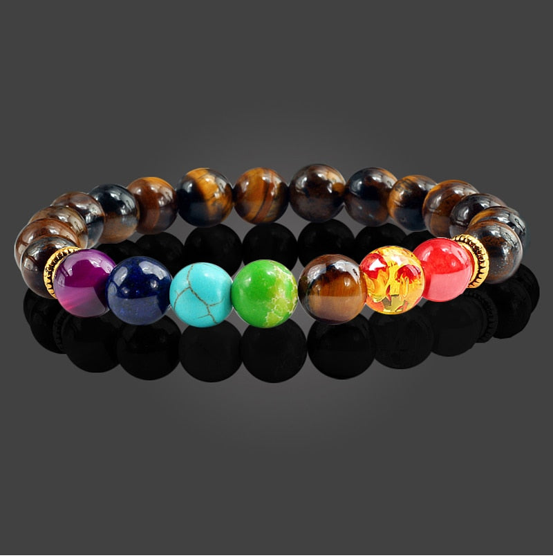 7 Chakra Stone Bracelet