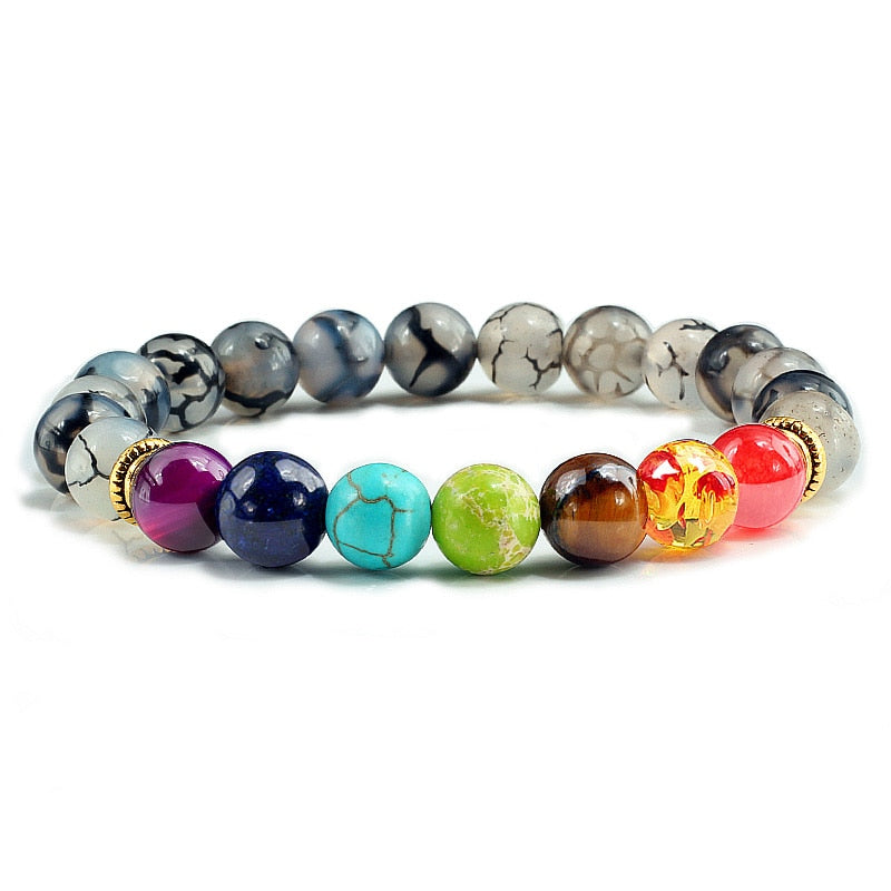 7 Chakra Stone Bracelet