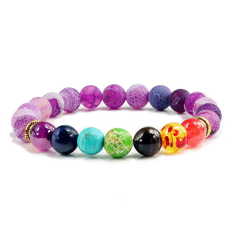 7 Chakra Stone Bracelet