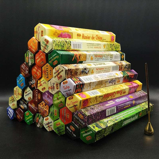 Indian Incense Sticks - 34 Fragrances