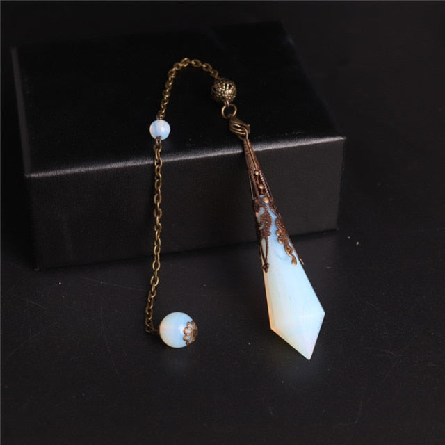 Natural Crystal Pendulum with Gift Box