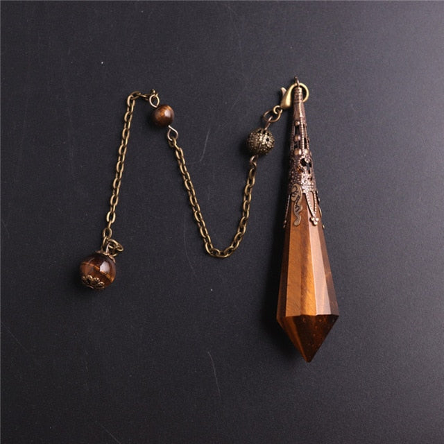 Natural Crystal Pendulum with Gift Box