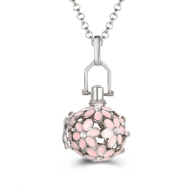 Belly Bell & Essential Oil Diffuser Bola Locket Necklace