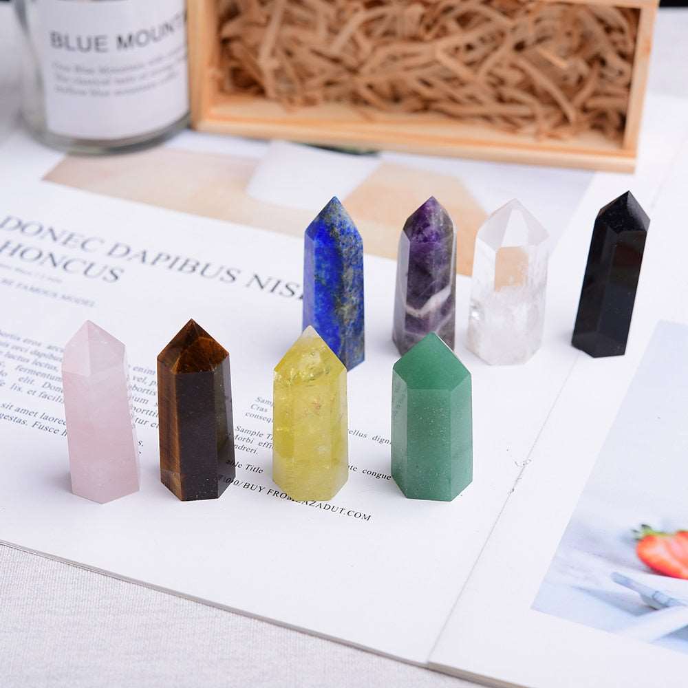 Crystal Point Healing Wand Set