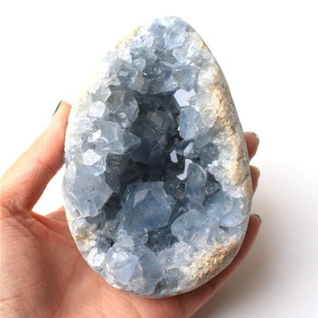 Madagascan Celestite Crystal Geode