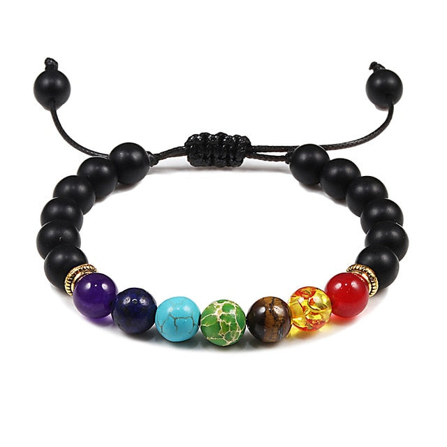 7 Chakra Stone Bracelet