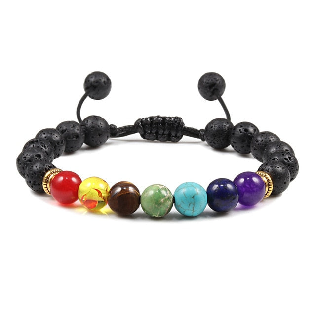 7 Chakra Stone Bracelet