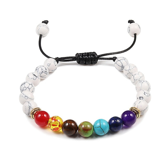 7 Chakra Stone Bracelet