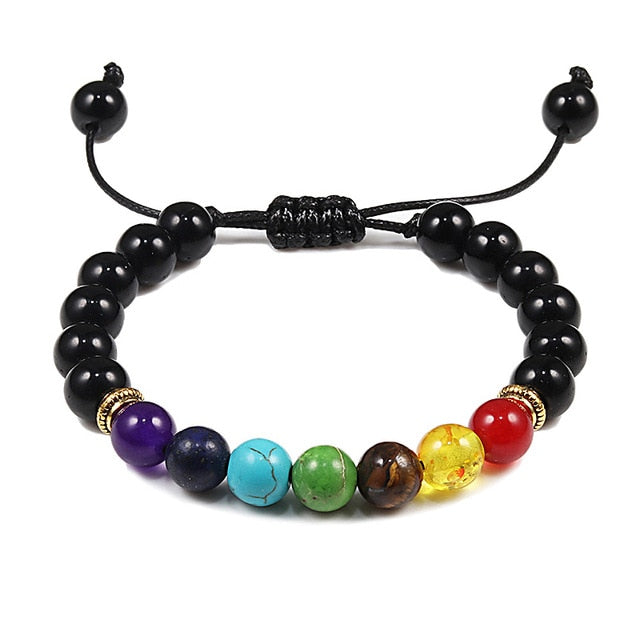 7 Chakra Stone Bracelet