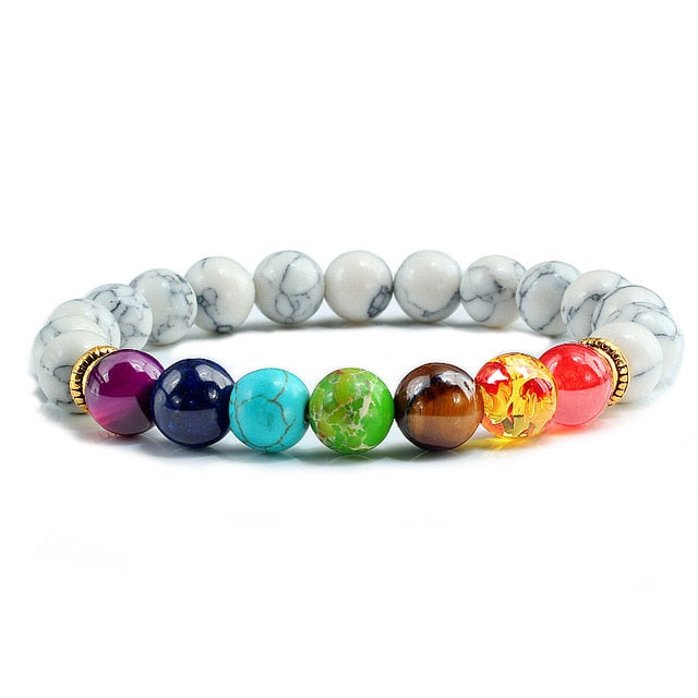 7 Chakra Stone Bracelet