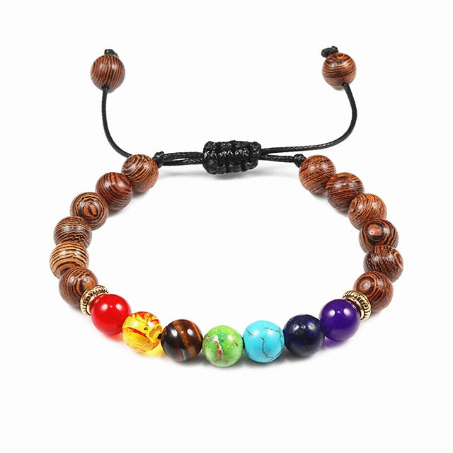 7 Chakra Stone Bracelet