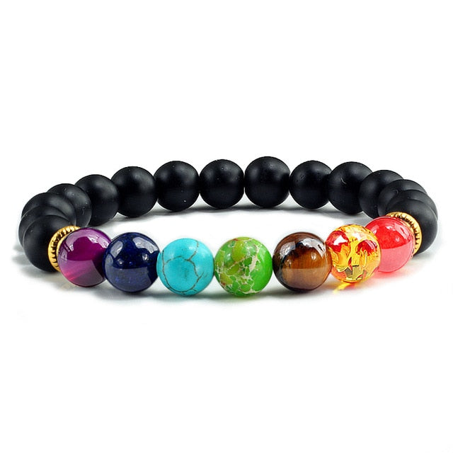 7 Chakra Stone Bracelet