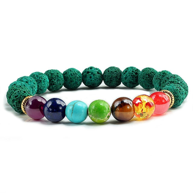 7 Chakra Stone Bracelet