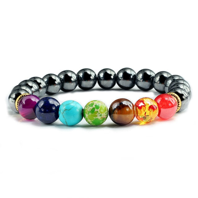 7 Chakra Stone Bracelet