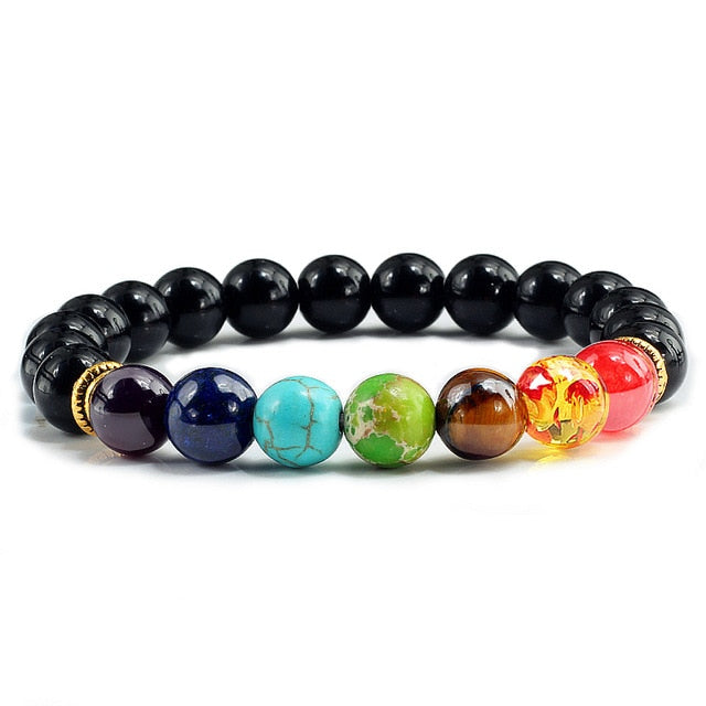 7 Chakra Stone Bracelet