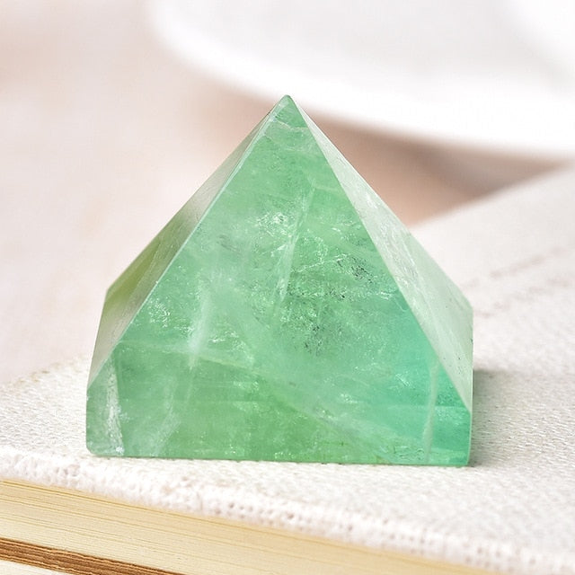 Pyramid Crystal Healing Stone