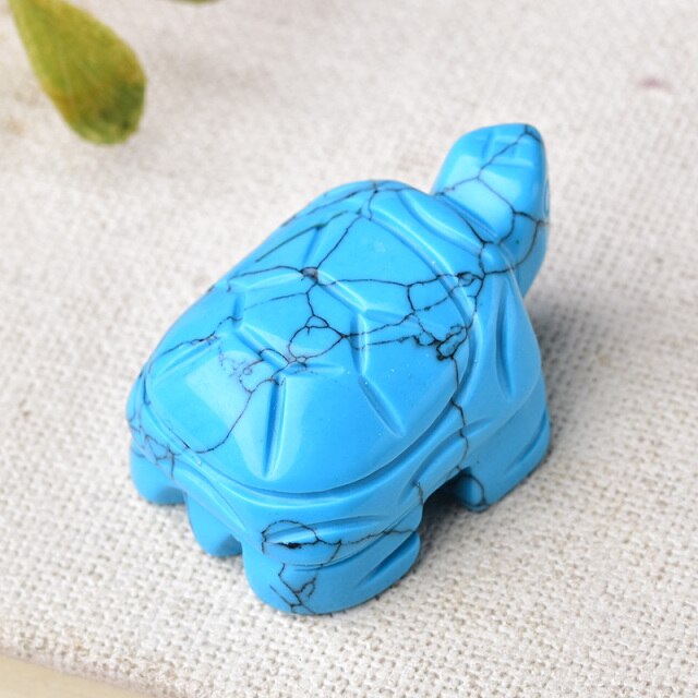 Natural Crystal Carved Tortoise