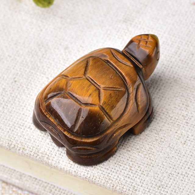 Natural Crystal Carved Tortoise