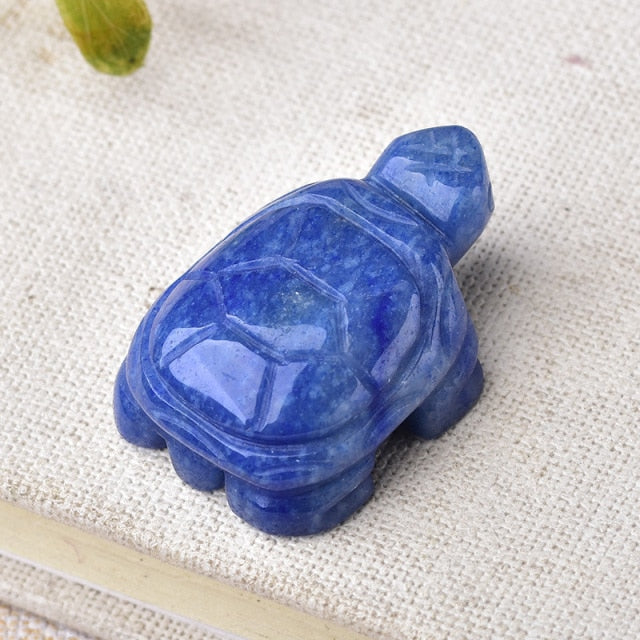 Natural Crystal Carved Tortoise