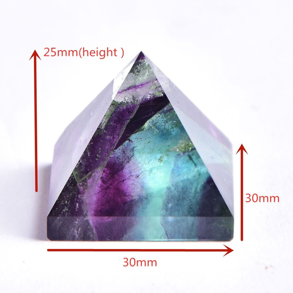 Pyramid Crystal Healing Stone