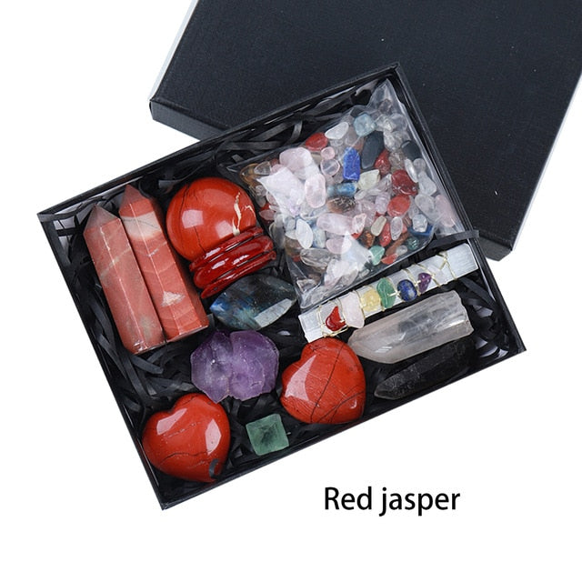 Mixed Shape Natural Stone Collection Gift Box