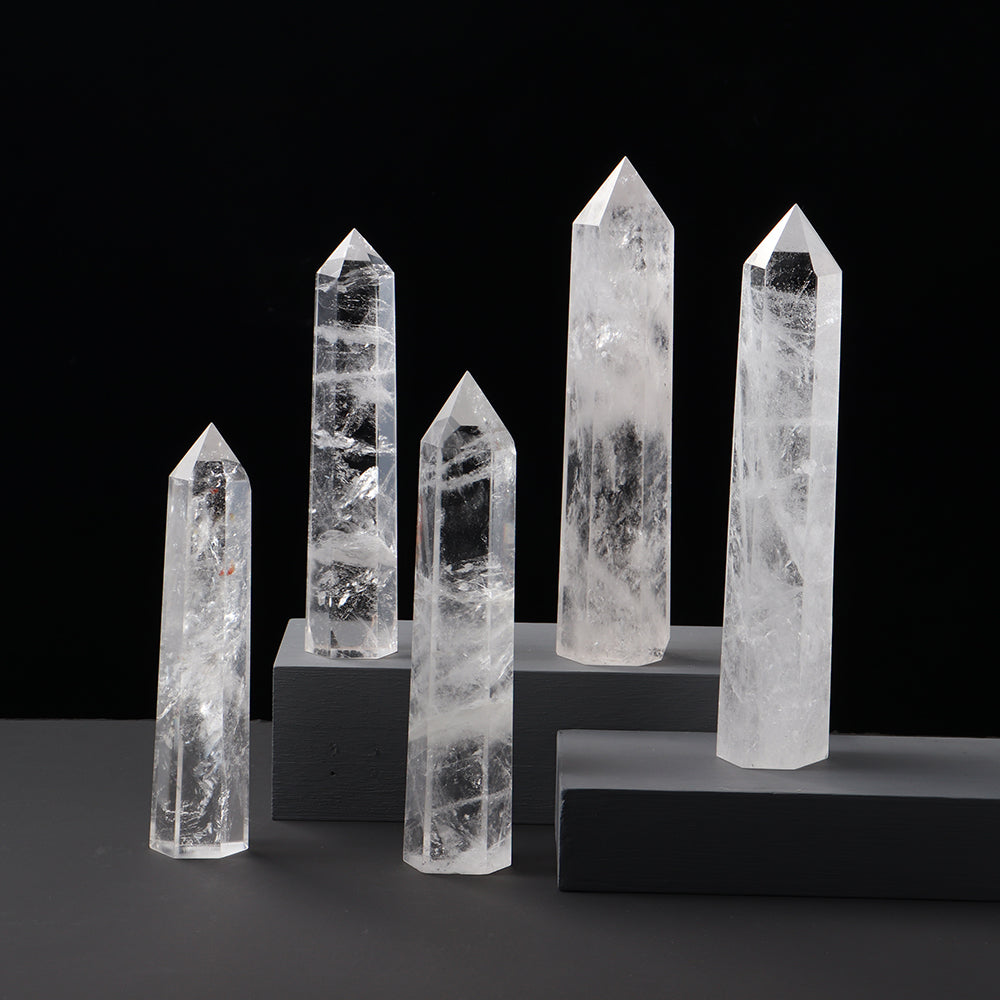 Clear Quartz Crystal Point - Various Sizes