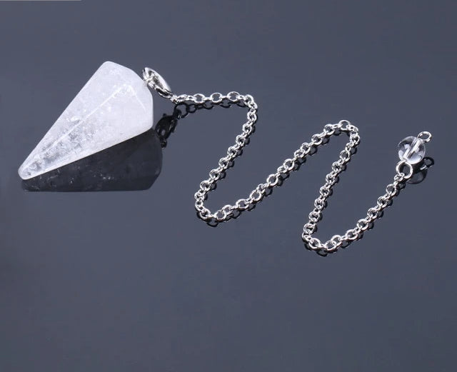 Simple Natural Crystal Pendulum